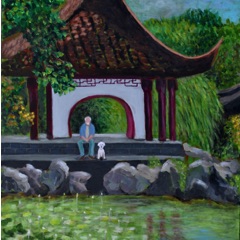 148 Chinese Pavilion Hutington Gardens 30 X 24